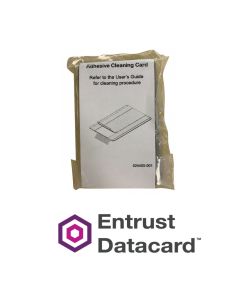 Entrust (Datacard) 524405-001 Double Side Adhesive Cleaning Cards - (Pack of 10)