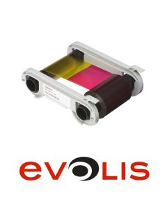 Evolis R5F202A100 YMCKO Color Ribbon - 200 Images