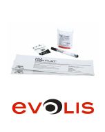 Evolis ACL002 Cleaning Kit - Includes: (2) Alcohol T-Cards, (2) Adhesive Cards, (1) Alcohol Pen, (60) Alcohol Lint-Free Wipes
