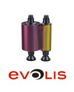 Evolis R3011 YMCKO Color Ribbon - 200 Images