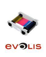 Evolis R6F003AAA YMCKO-K Color Ribbon - 200 Images