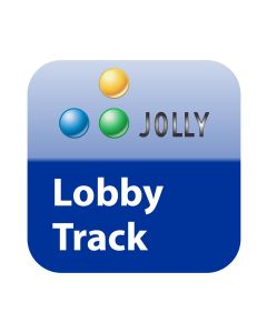 Jolly LobbyTrack Premier Software v8, 1 User License, Digital Download